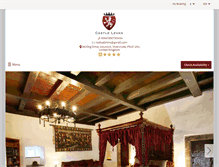 Tablet Screenshot of castle-levan.com